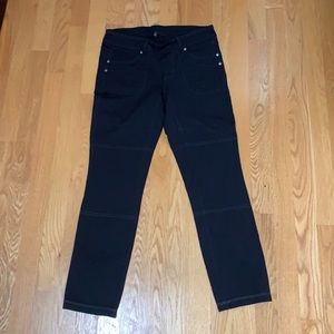 Athleta small black cotton pant